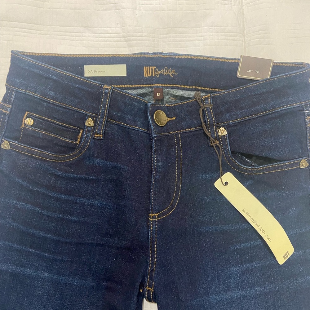 Jut from the Kloth skinny jeans. Stretch material. New